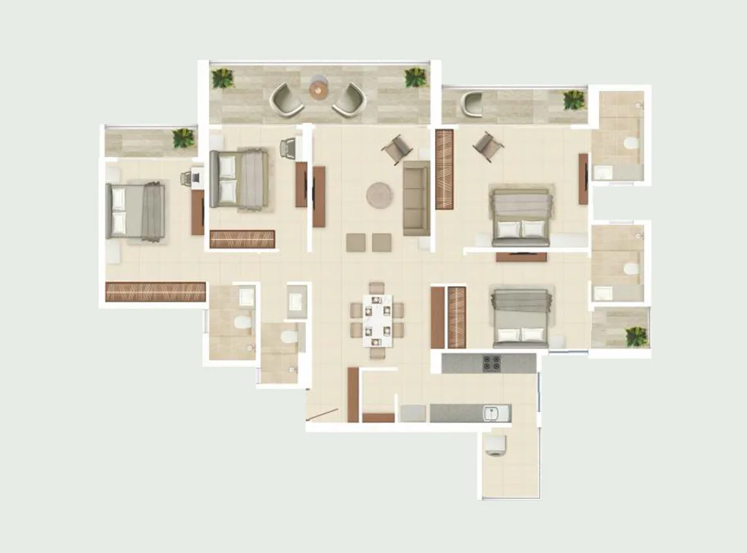 2 BHK Rohan Harita